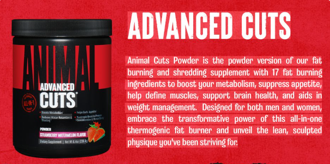 Animal Cuts Fat Burner Review: The Most Relentless Results Animal Cuts Fat Burner Review - A delicious powder alternative to the classic pill packs.